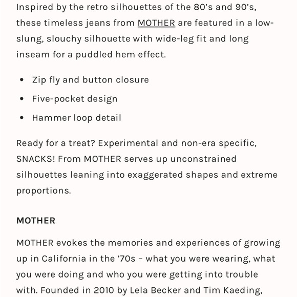 Mother The Fun Dip Utility Puddle Jeans 33 - Picture 13 of 14